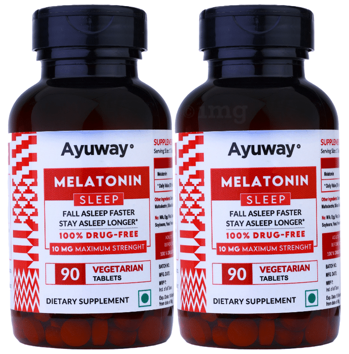 Ayuway Melatonin 10mg Tablets (90 Each)