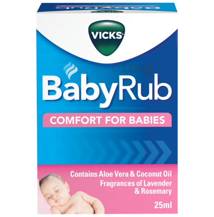 Vicks BabyRub Balm | For 3 Months & Above