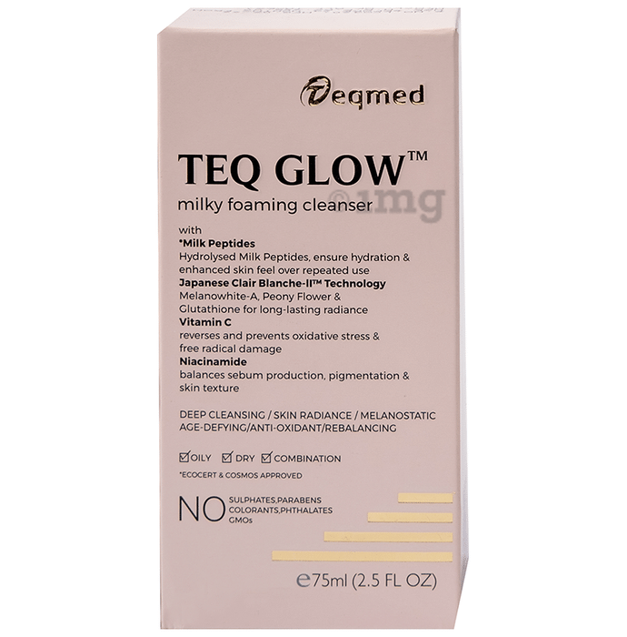 Teq Glow Milky foaming Cleanser