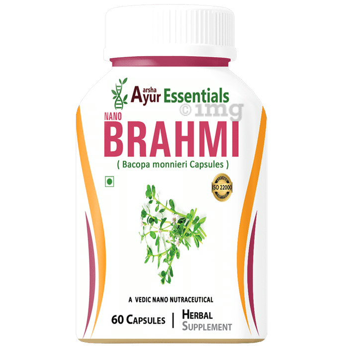 Aarsha Ayur Essentials Nano Brahmi Capsule