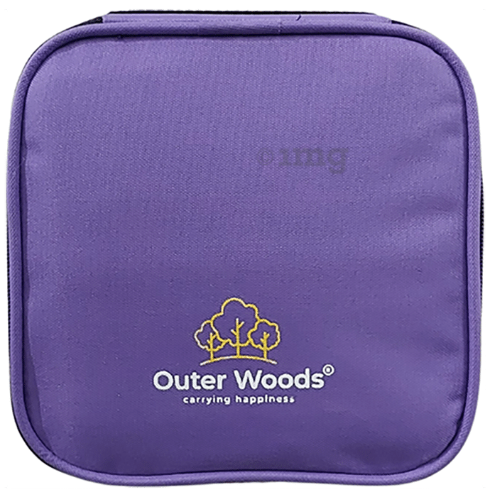 Outer Woods OW 15 Insulated Insulin Cooler Bag Purple