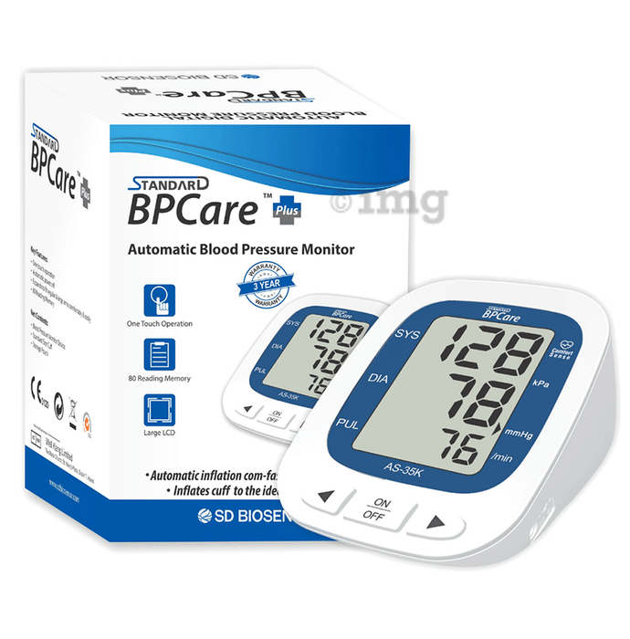 Standard BPCare Plus Automatic Blood Pressure Monitor