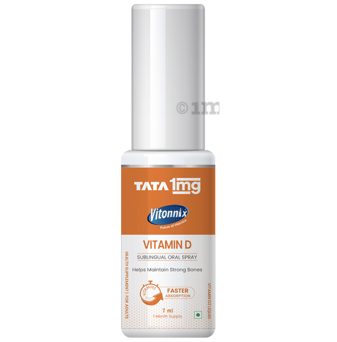 Tata 1mg Vitonnix Vitamin D Sublingual Oral Spray