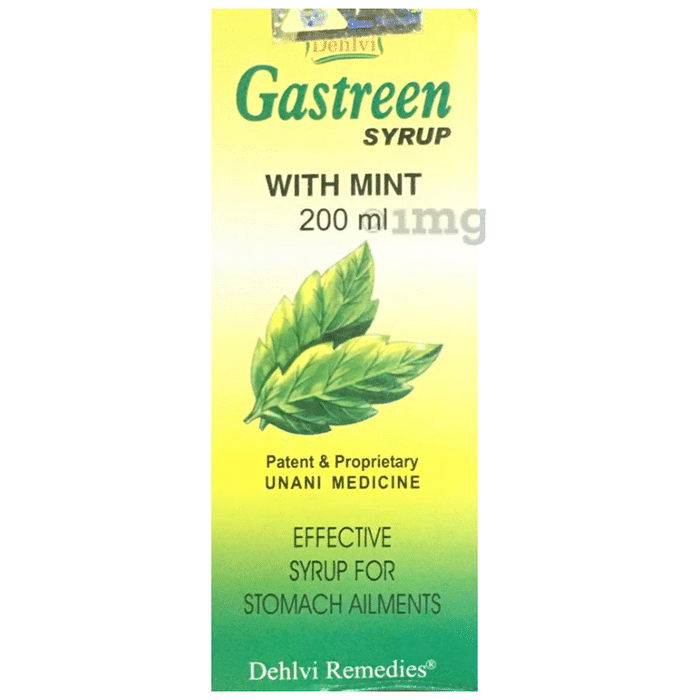 Dehlvi Gastreen Syrup with Mint