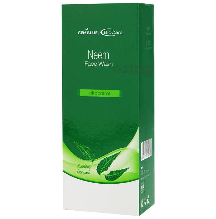 Gemblue Biocare Neem Face Wash