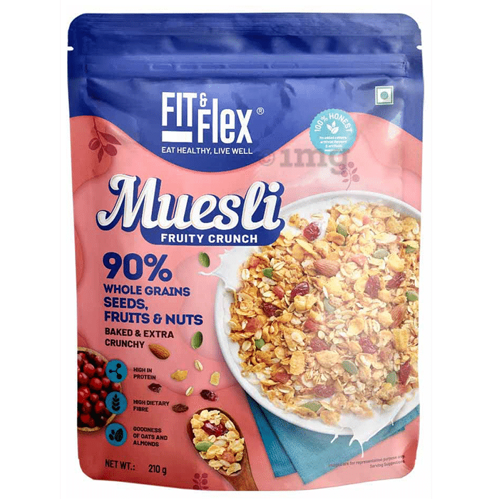 Fit & Flex Muesli Fruity Crunch (210gm Each)