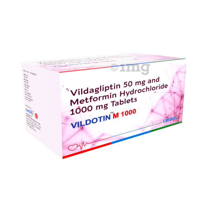 Vildotin M 1000mg 50mg Tablet View Uses Side Effects Price And Substitutes 1mg