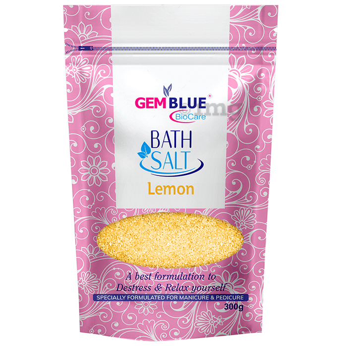 Gemblue Biocare Bath Salt Lemon