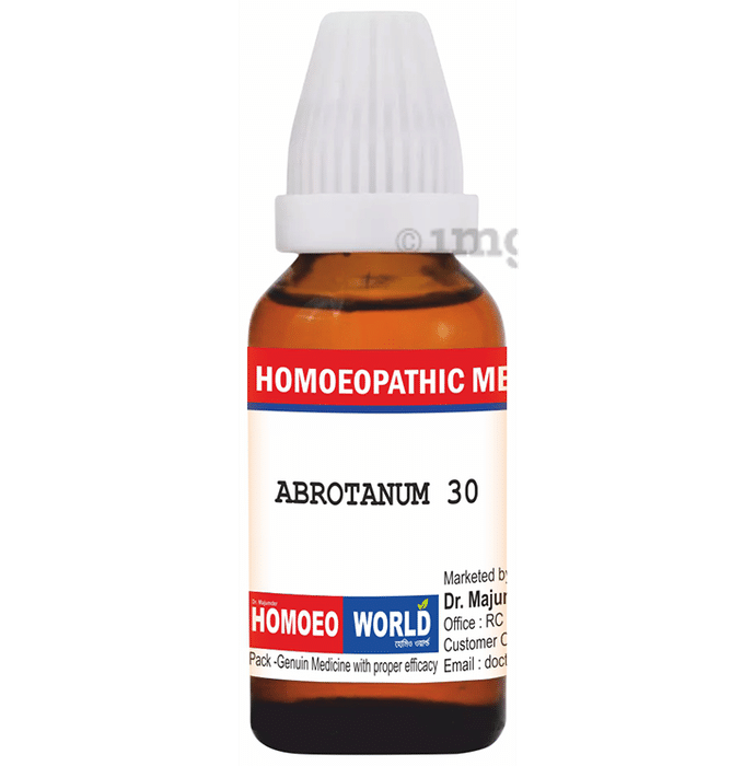 Dr. Majumder Homeo World Abrotanum Dilution (30ml Each) 30