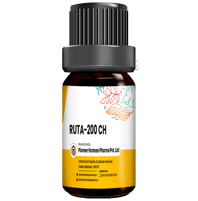Pioneer Pharma Ruta Globules Pellet Multidose Pills 200 CH