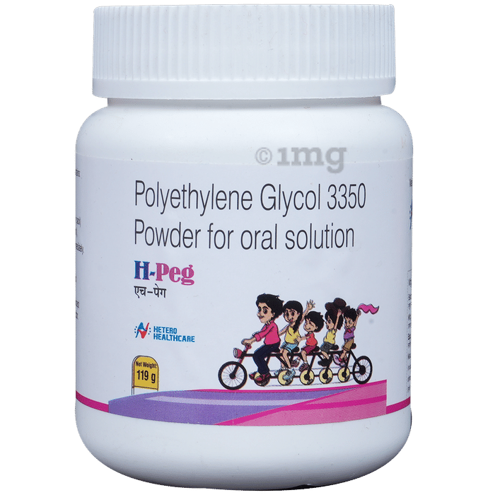 H Peg Polyethylene Glycol 3350 Powder for Oral Solution | Eases Constipation