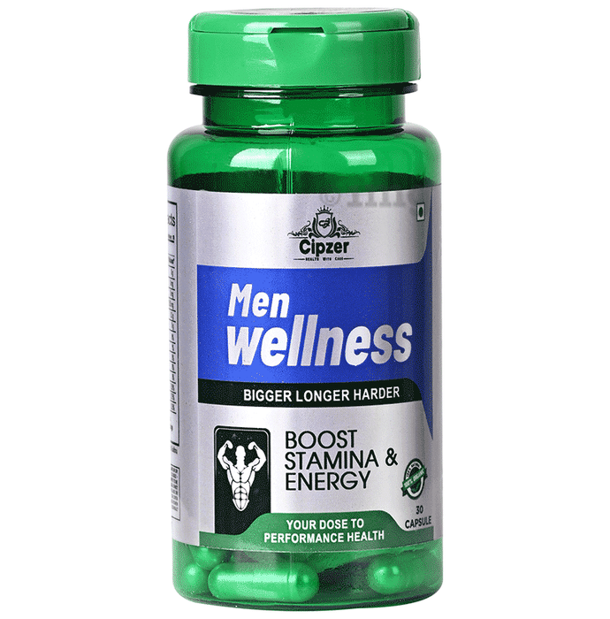 Cipzer Men Wellness Bigger Longer Harder Capsule