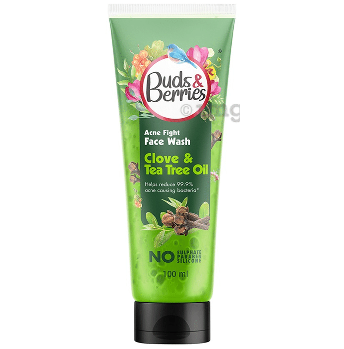 Buds & Berries Acne Fight Face Wash