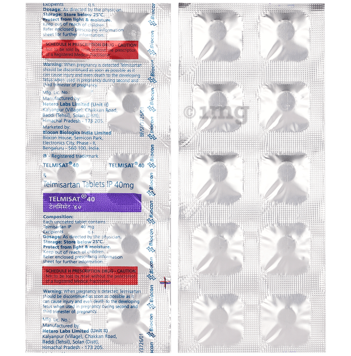Telmisat 40 Tablet