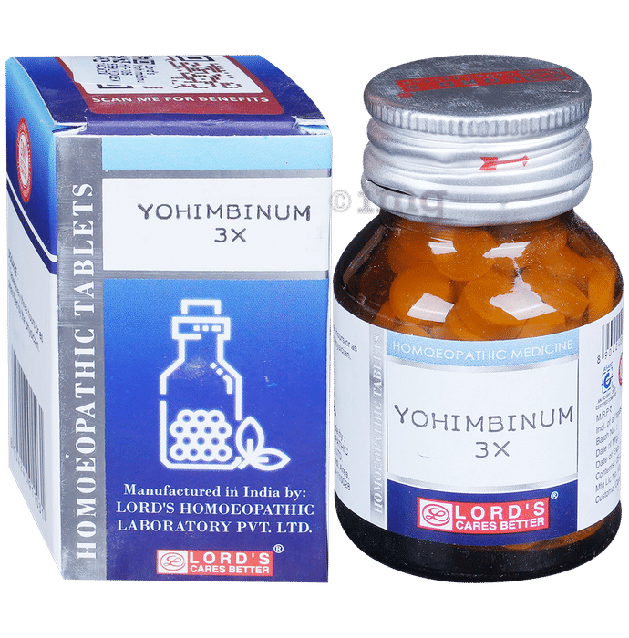 Lord's Yohimbinum Trituration Tablet 3X