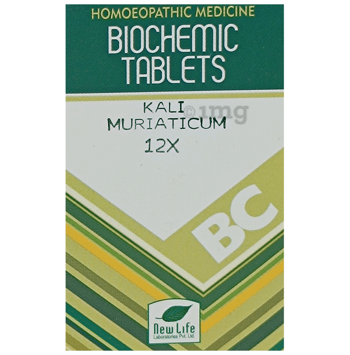 New Life Kali Muriaticum Biochemic Tablet 12X