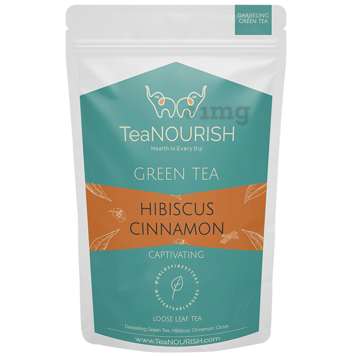 TeaNourish Green Tea Hibiscus Cinnamon
