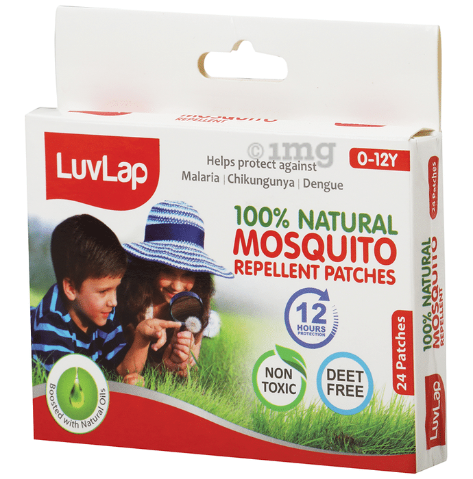 LuvLap 100% Natural Mosquito Repellent Patch