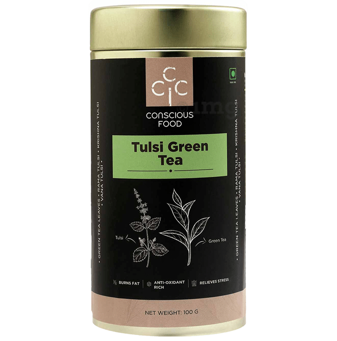 Conscious Food Tulsi Green Tea