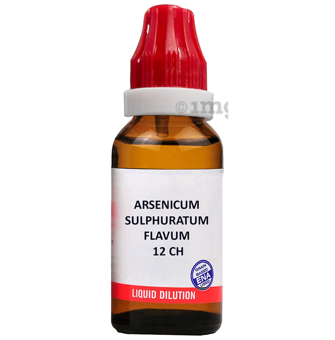 Bjain Arsenicum Sulphuratum Flavum Dilution 12 CH
