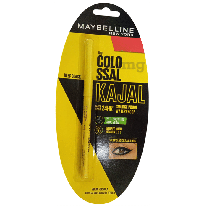 Maybelline the Colossal Kajal Smudge Proof Deep Black