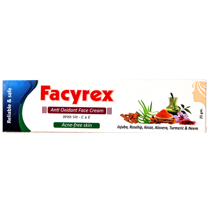 Maharshi Chyavana Facyrex Anti Oxidant Face Cream (25gm Each)