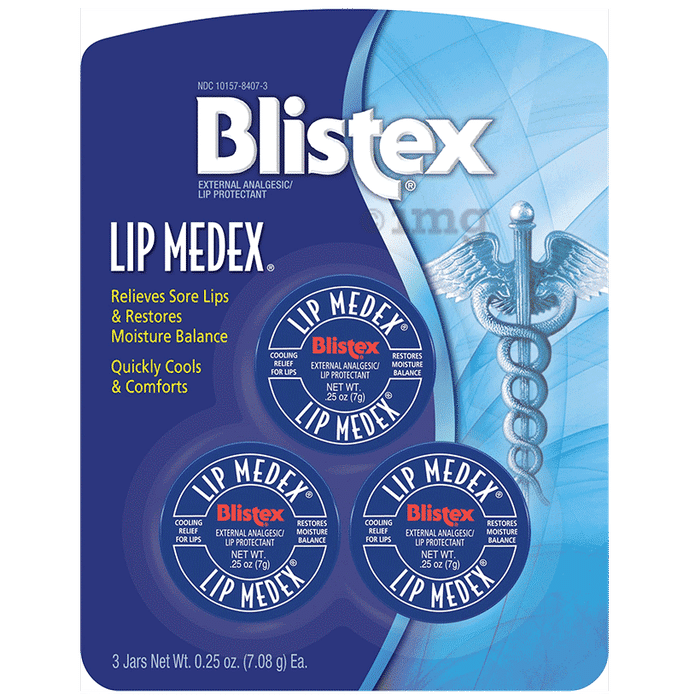 Blistex Lip Medex Lip Protectant (7gm Each)