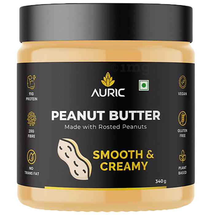 Auric Peanut Butter Smooth and Creamy
