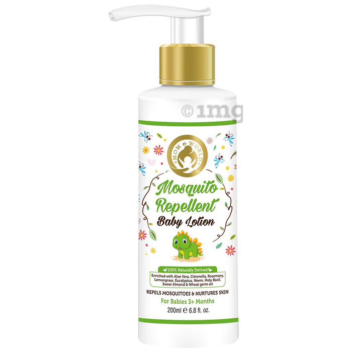 Mom & World Mosquito Repellent Baby Lotion