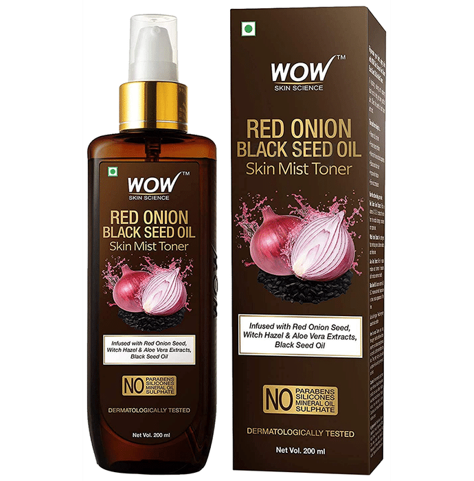 WOW Skin Science Red Onion Black Seed Oil Skin Mist Toner