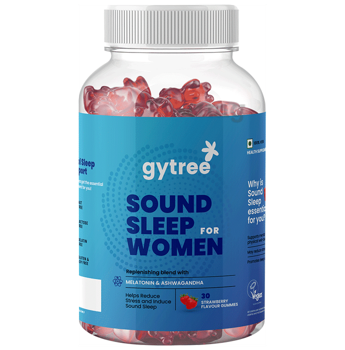 Gytree Sound Sleep Gummies For Women Strawberry