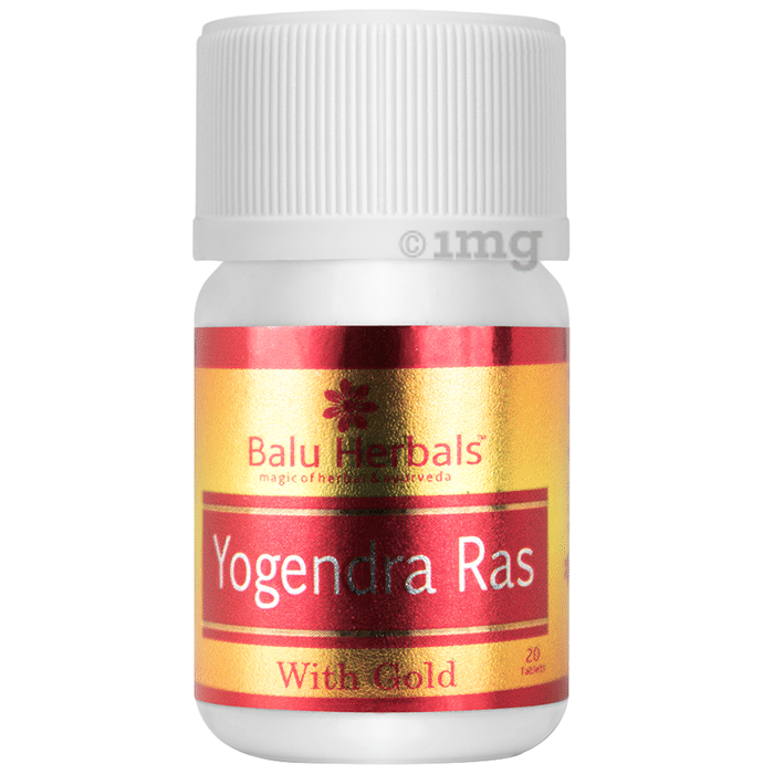 Balu Herbals Yogendra Ras with Gold Tablet