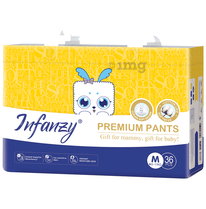 Infanzy Premium Diaper (36 Each) Medium