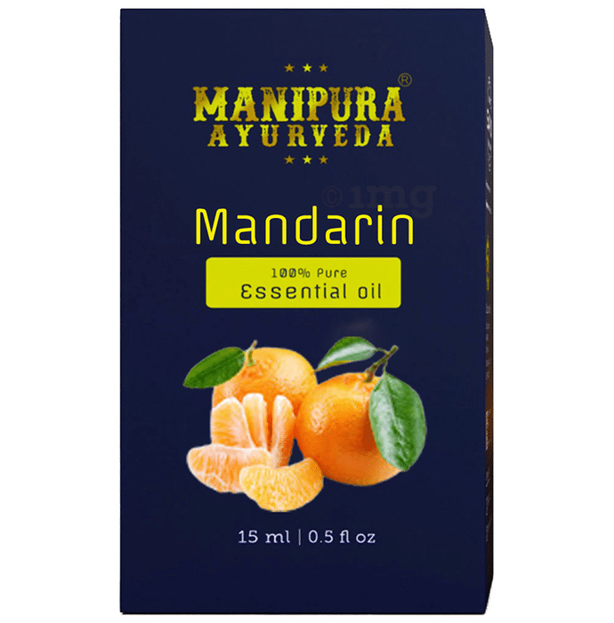 Manipura Ayurveda  100% Pure Essentialb Oil Mandarin