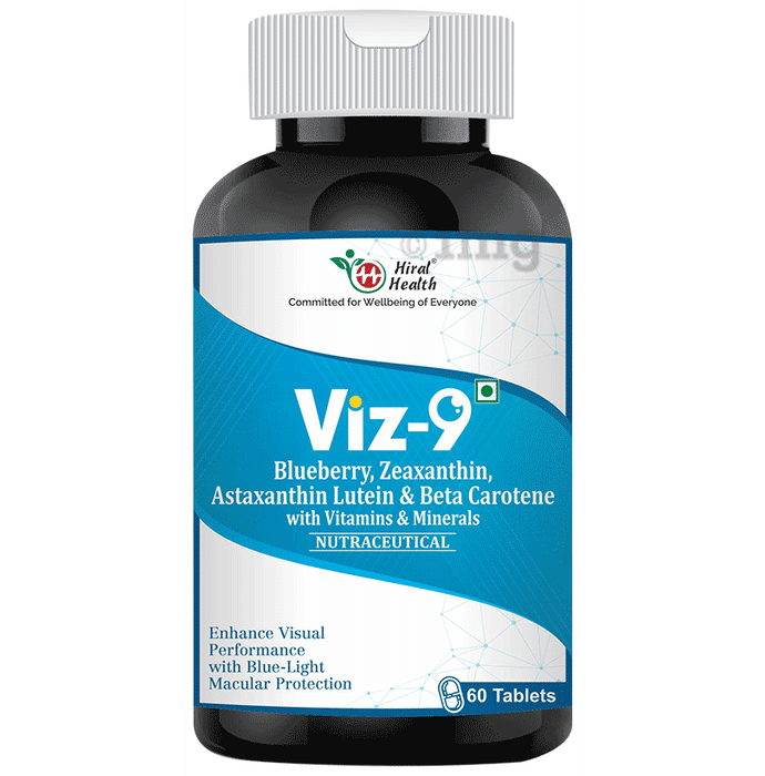 Hiral Health Viz 9 Tablet (60 Each)