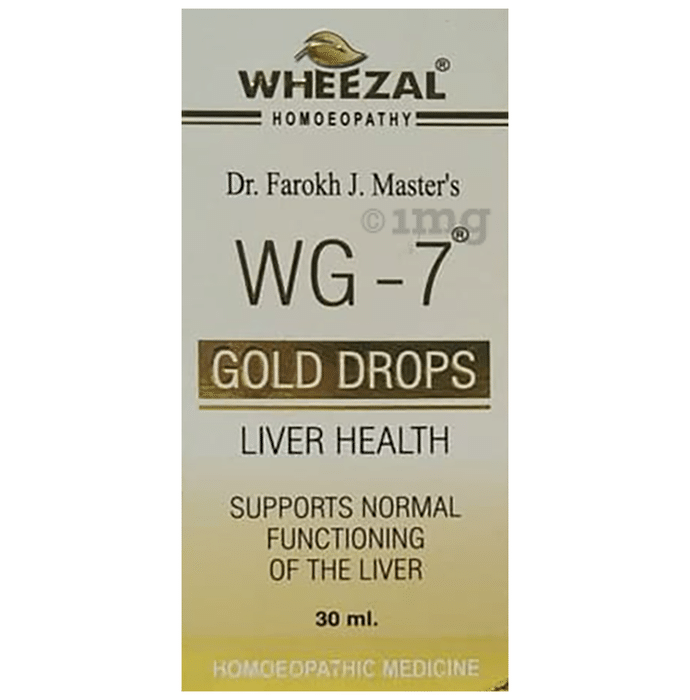 Wheezal WG7 Liver Health Gold Drop