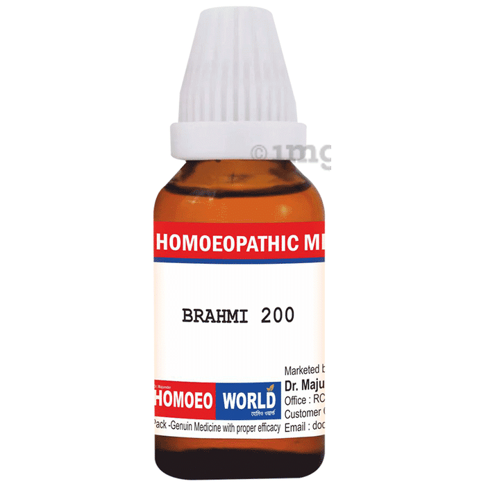 Dr. Majumder Homeo World Brahmi Dilution (30 ml Each) 200 CH