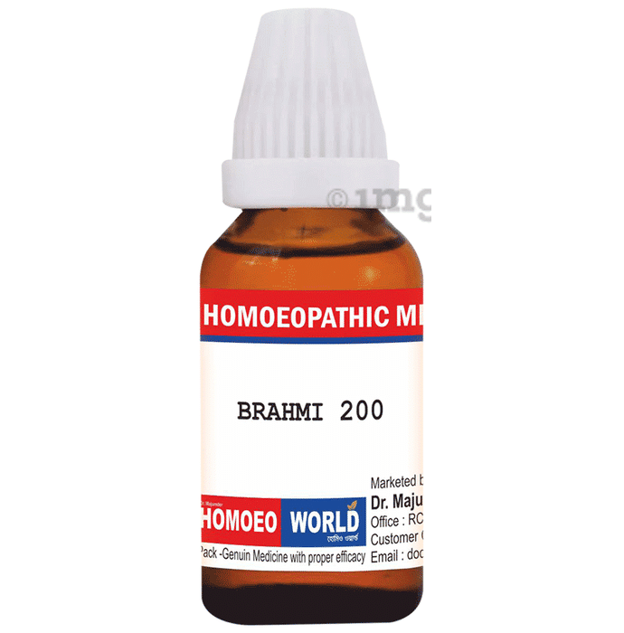 Dr. Majumder Homeo World Brahmi Dilution (30 ml Each) 200 CH