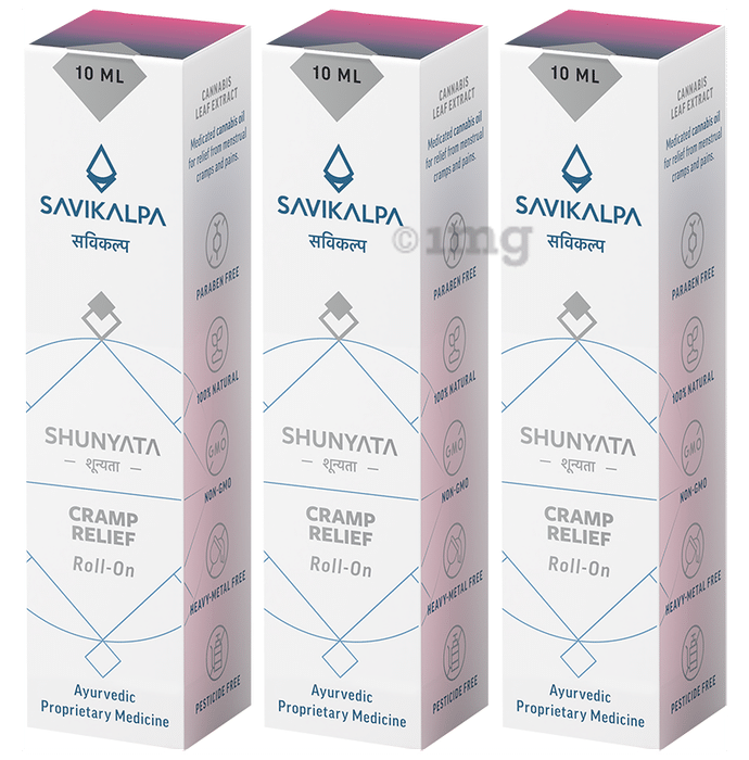 Savikalpa Shunyata Cramp Relief Roll-On (10ml Each)
