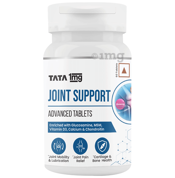 Tata 1mg Joint Support Advanced Tablet with Glucosamine, MSM, & Chondroitin