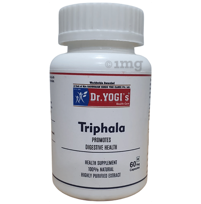 Dr. Yogi's Healthcare Triphala Veg Capsule