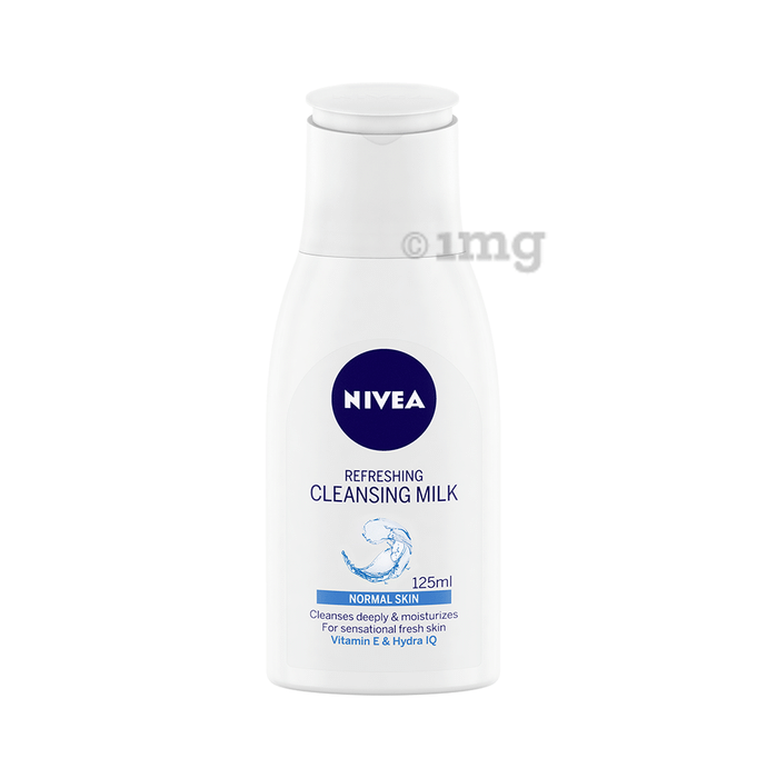 Nivea Refreshing Cleansing Milk: Buy bottle of 125 ml Cleanser at best  price in India | 1mg