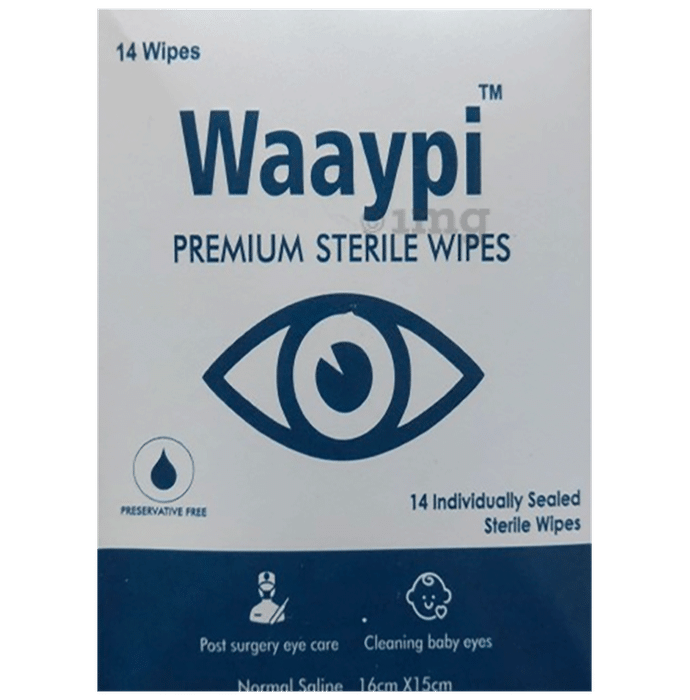 Waaypi Premium Sterile Wipe (14 Each)