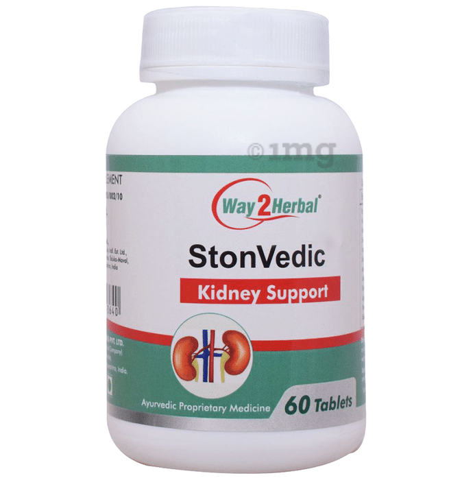 Way2Herbal Stone Vedic Kidney Support Tablet