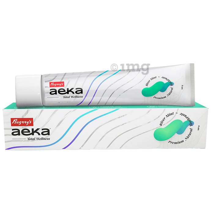 Bagrry's Aeka Total Wellness Toothpaste river mint