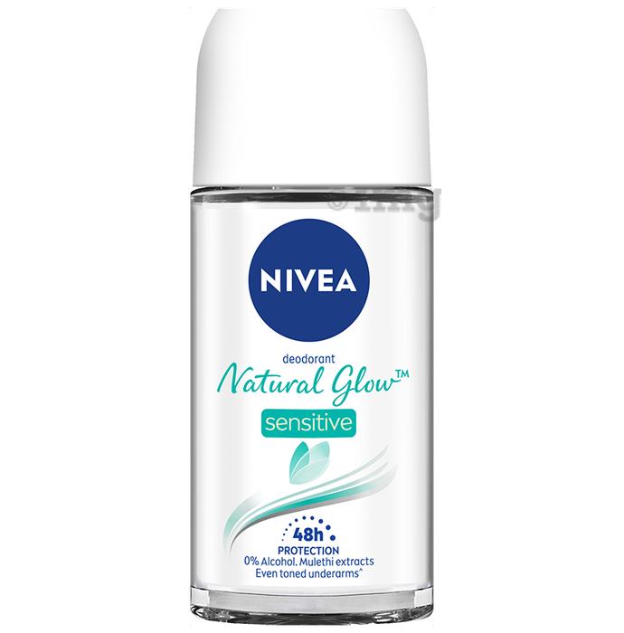 Nivea Women Deodorant Roll On Natural Glow Sensitive