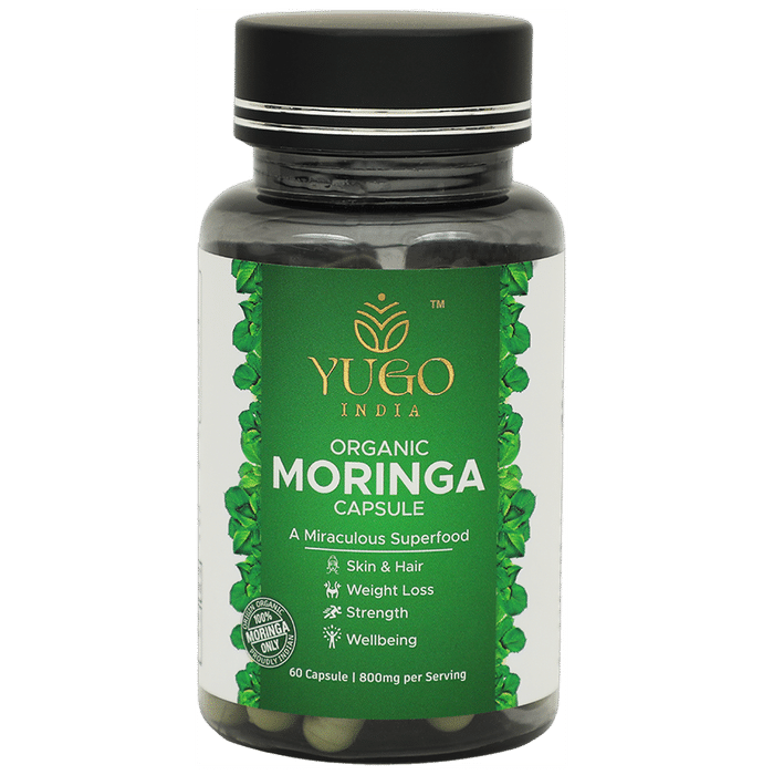 Yugo India Organic Moringa Capsule