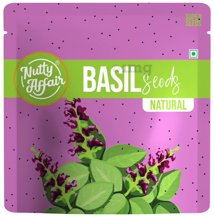 Nutty Affair Basil Seeds (150gm Each) Natural