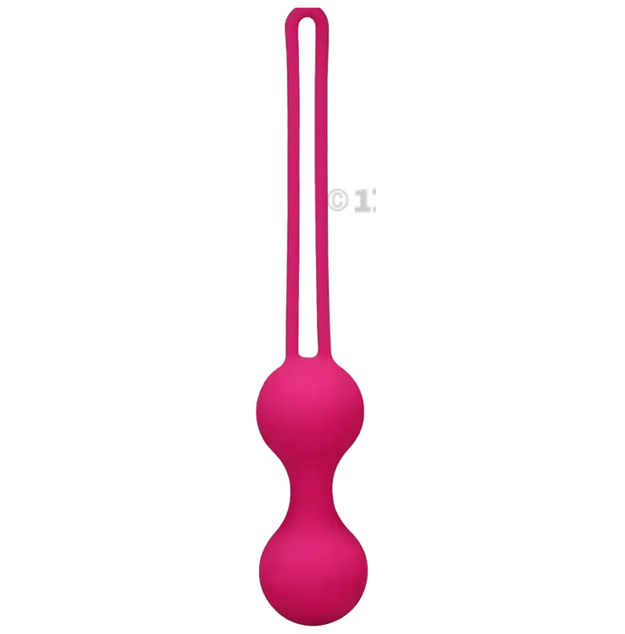 Healthcave Medgram Double Kegel Ball Pelvic Muscle Exerciser and Toner Pink