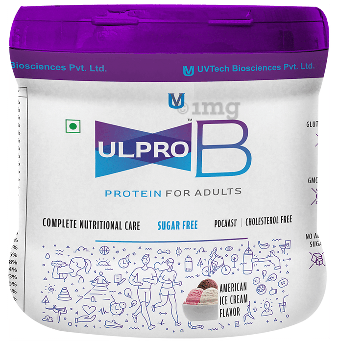 Ulpro B Protein Powder American Ice Cream Sugar Free